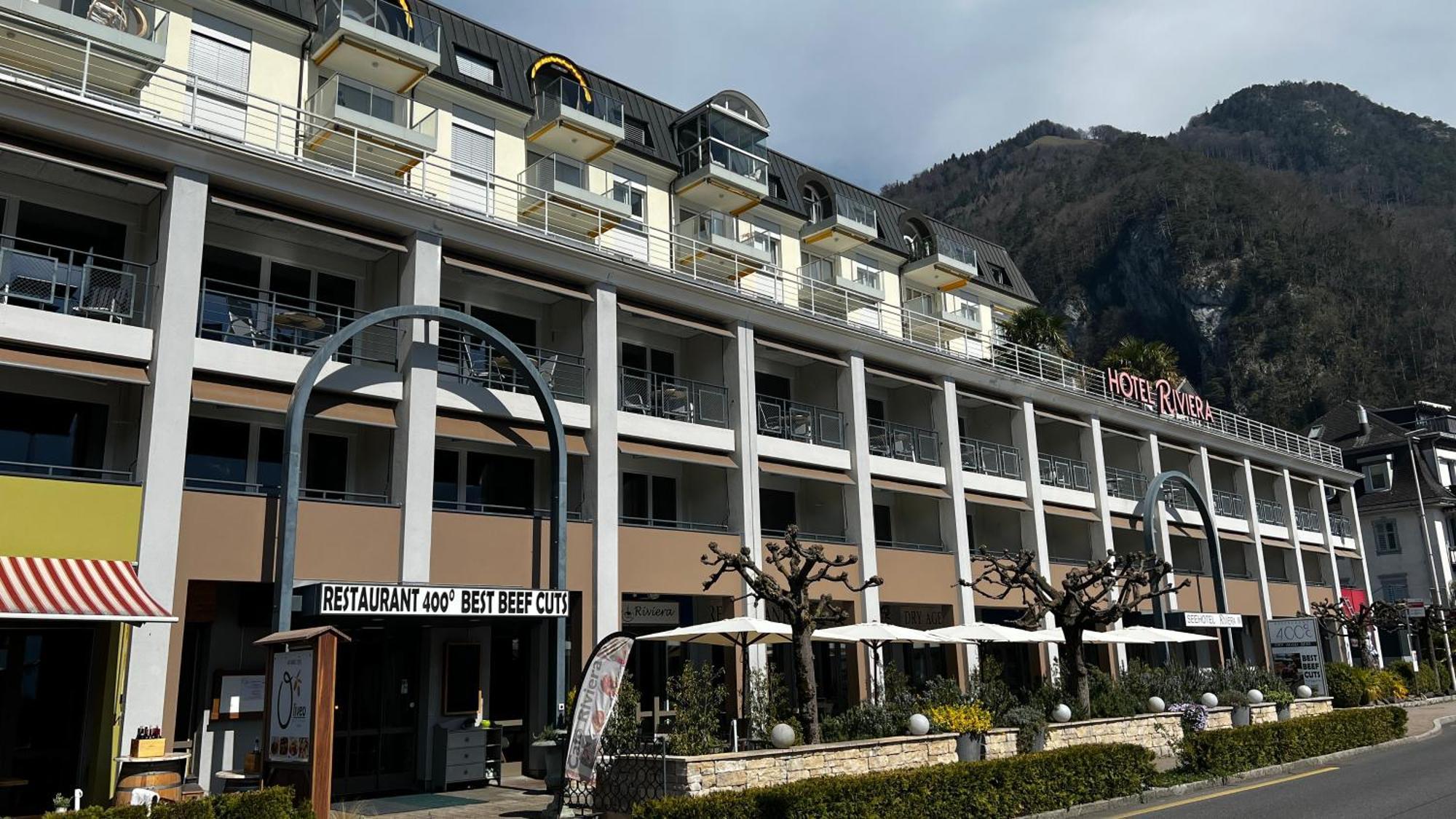 Seehotel Riviera At Lake Lucerne Герзау Екстериор снимка