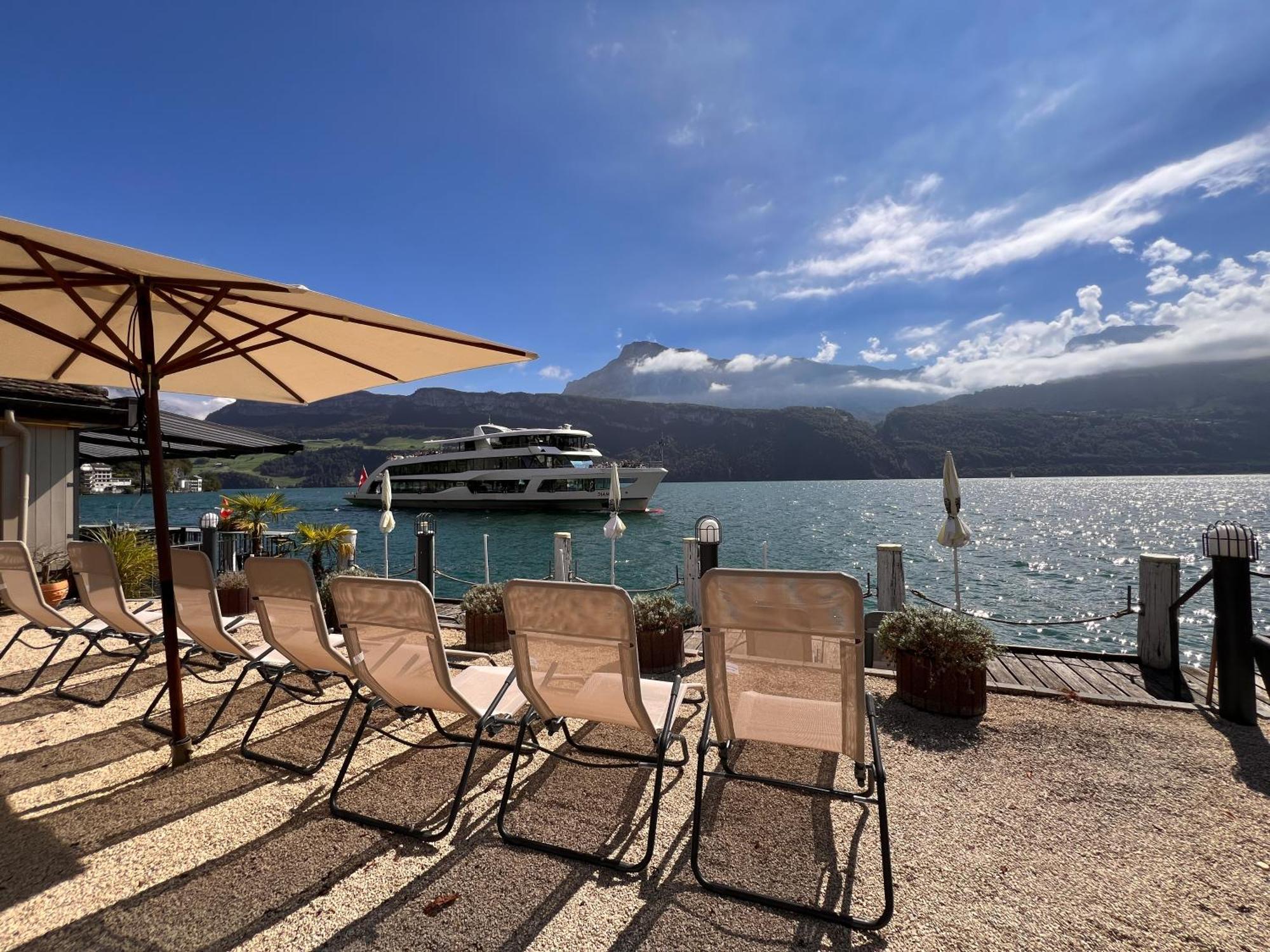 Seehotel Riviera At Lake Lucerne Герзау Екстериор снимка