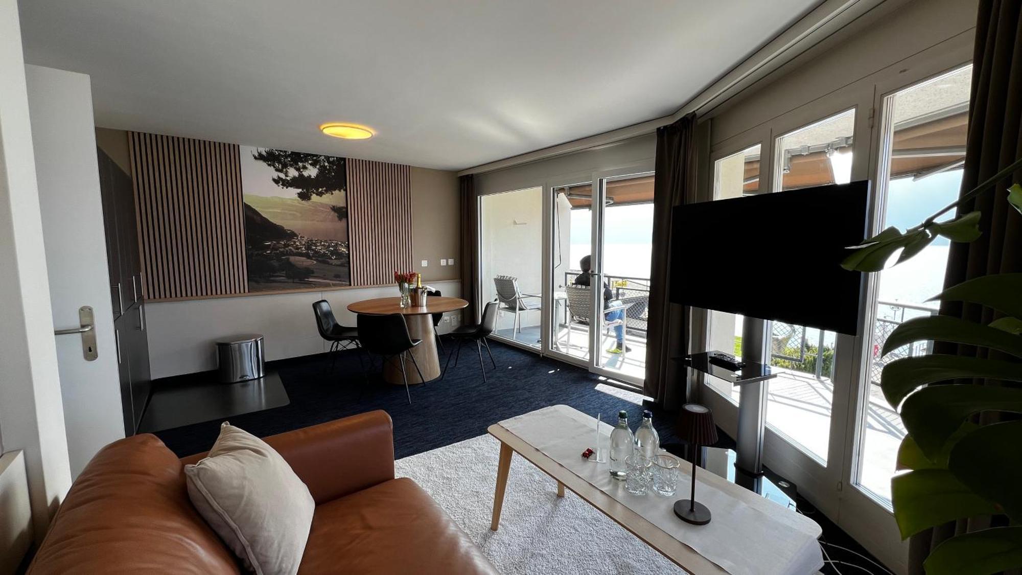 Seehotel Riviera At Lake Lucerne Герзау Екстериор снимка